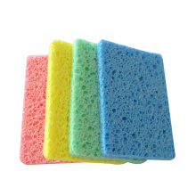 Natural skin-friendly cellulose facial sponges